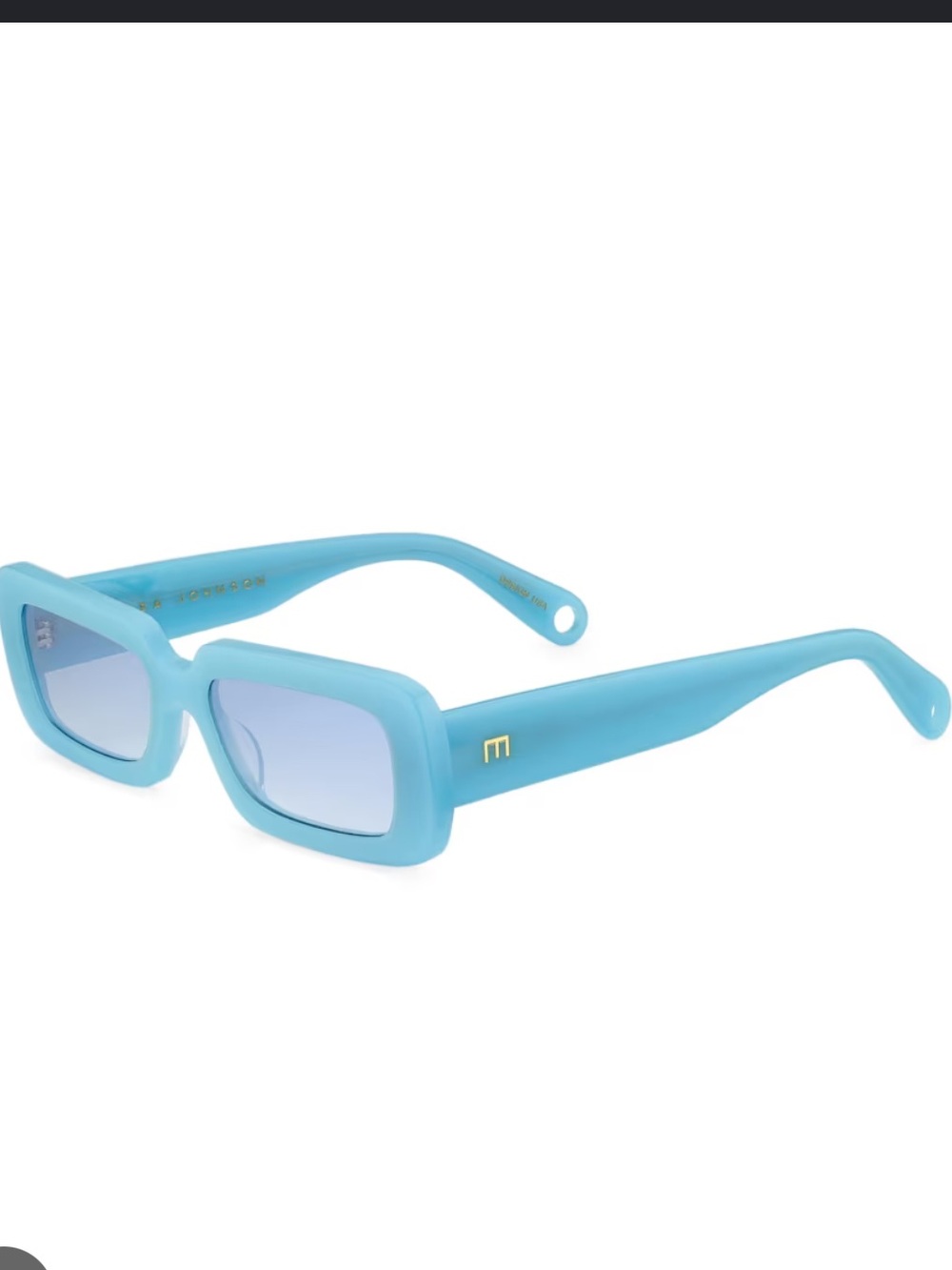 Unbranded Blue Rectangular Women’s Sunglasses